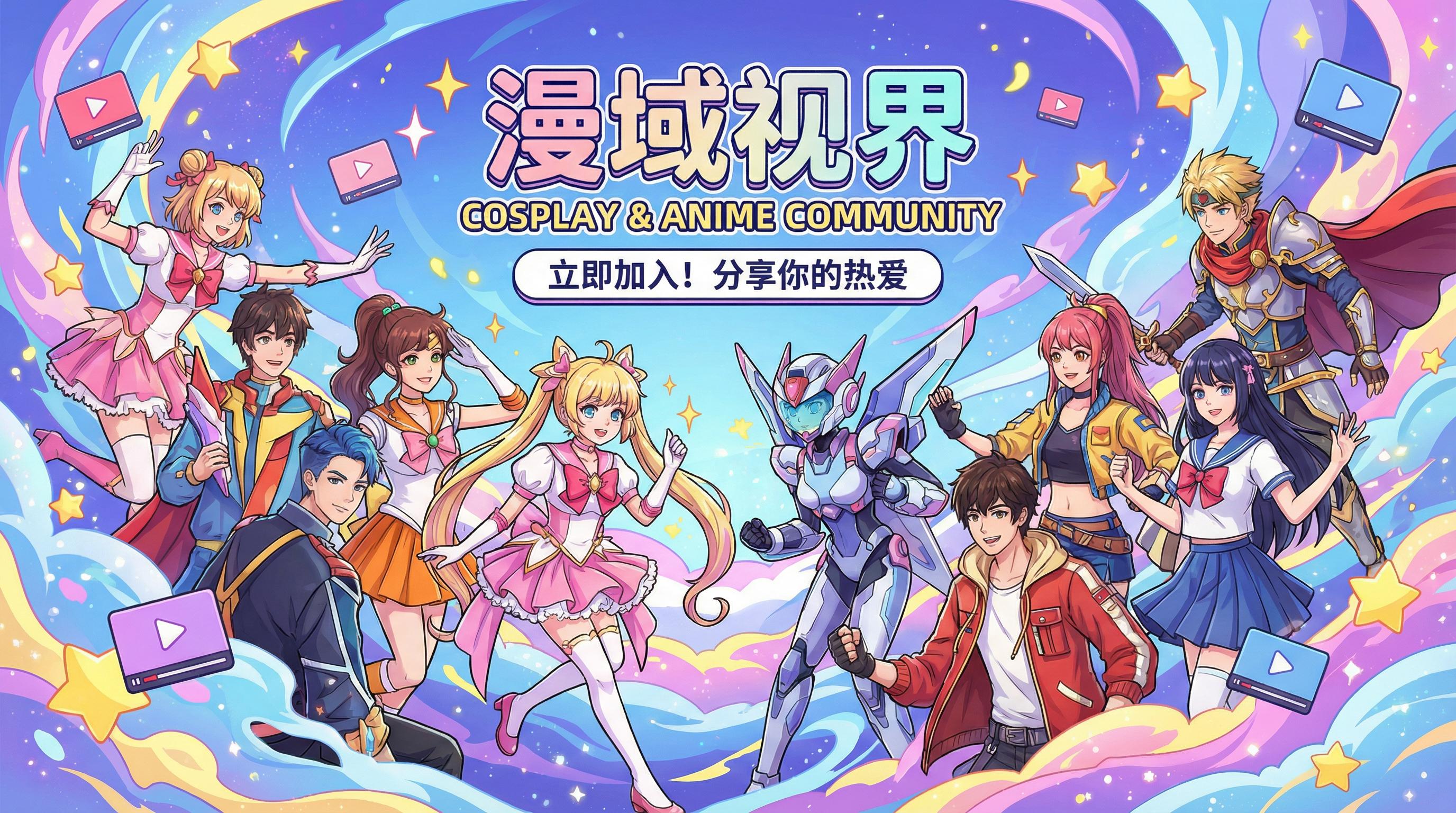 抖阴抖阴 | 动漫cosplay视频演示·二次元文化专题